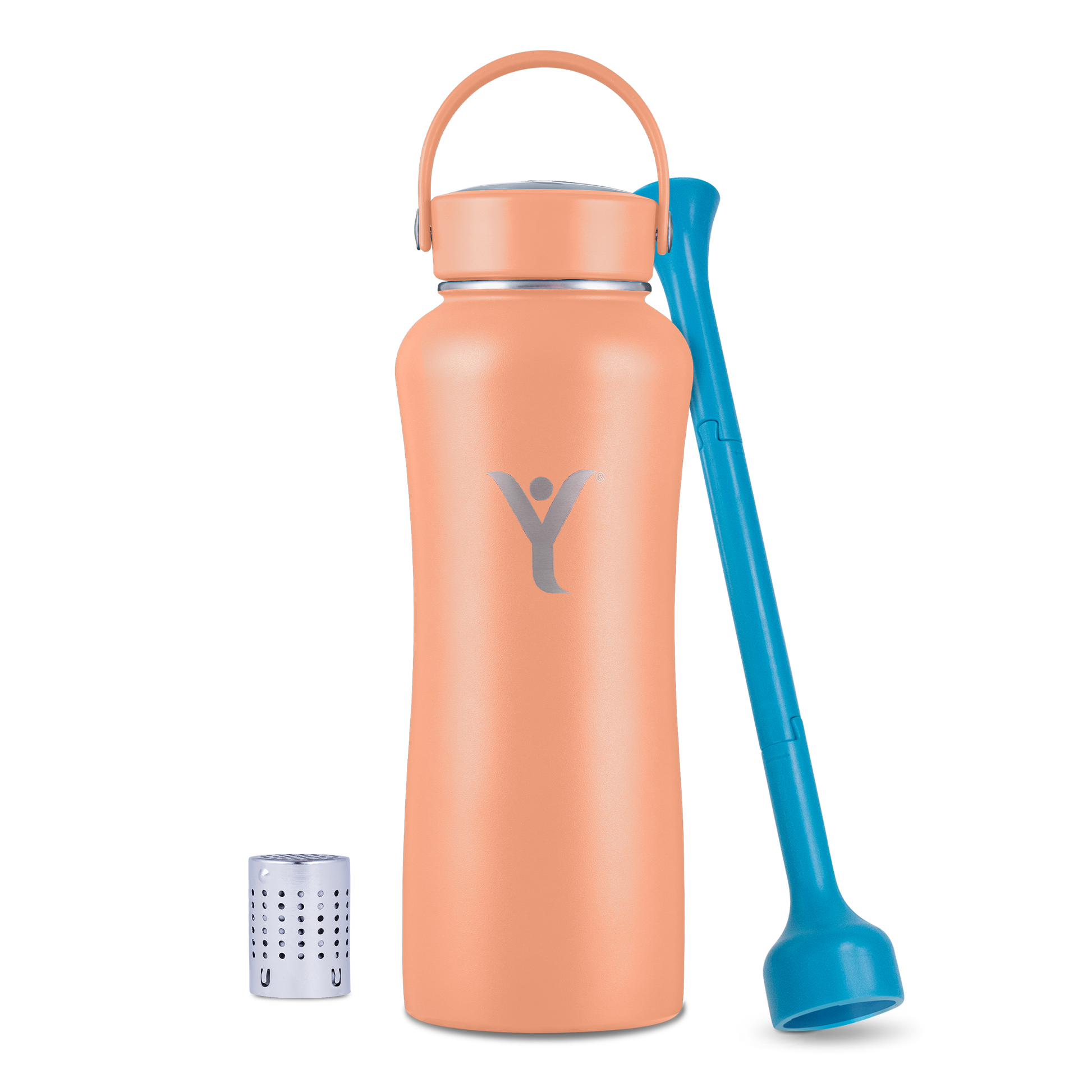 f-img, 32 oz DYLN Bottle Alkaline Water, color: Living Coral