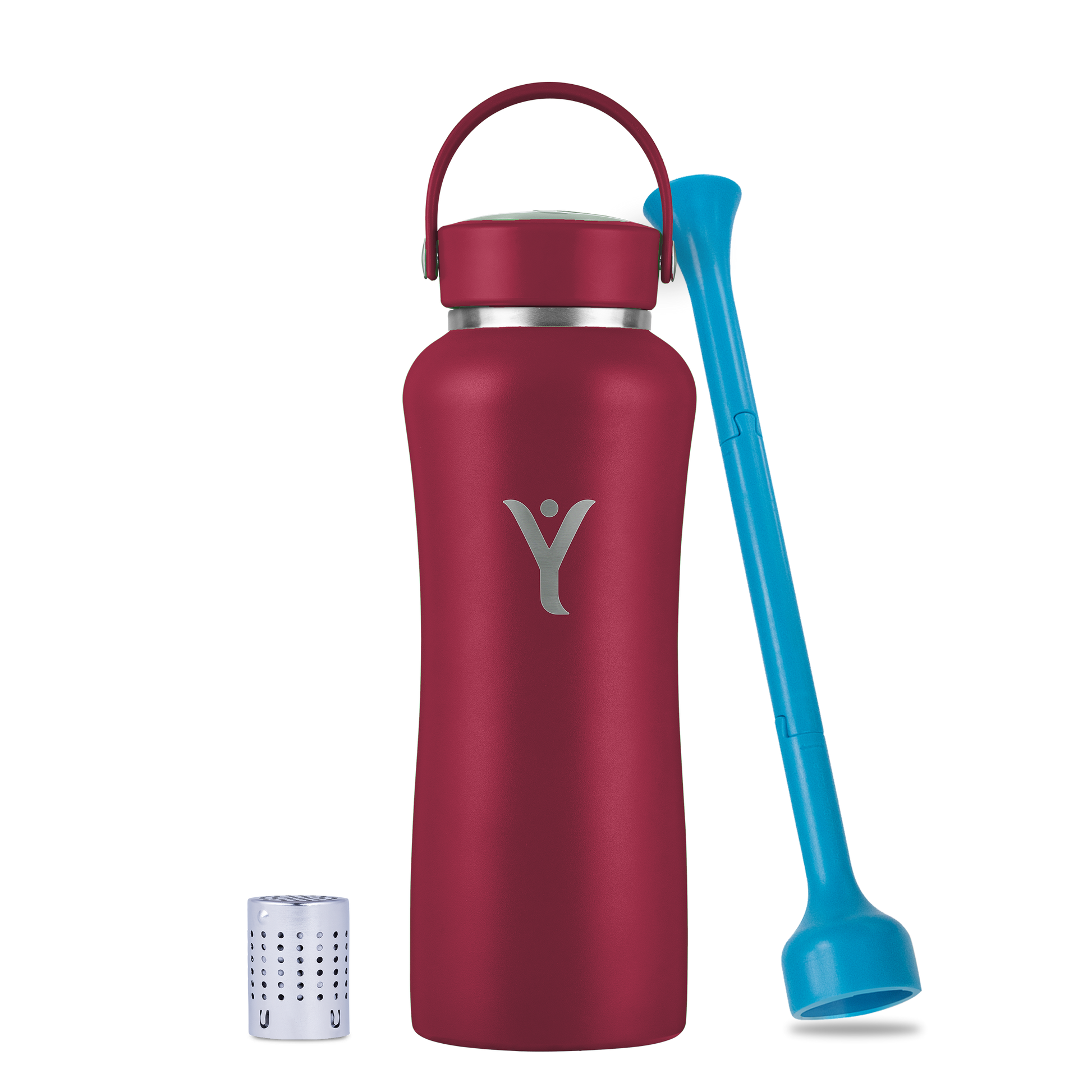 f-img, 32 oz DYLN Bottle Alkaline Water,color: Crimson Red