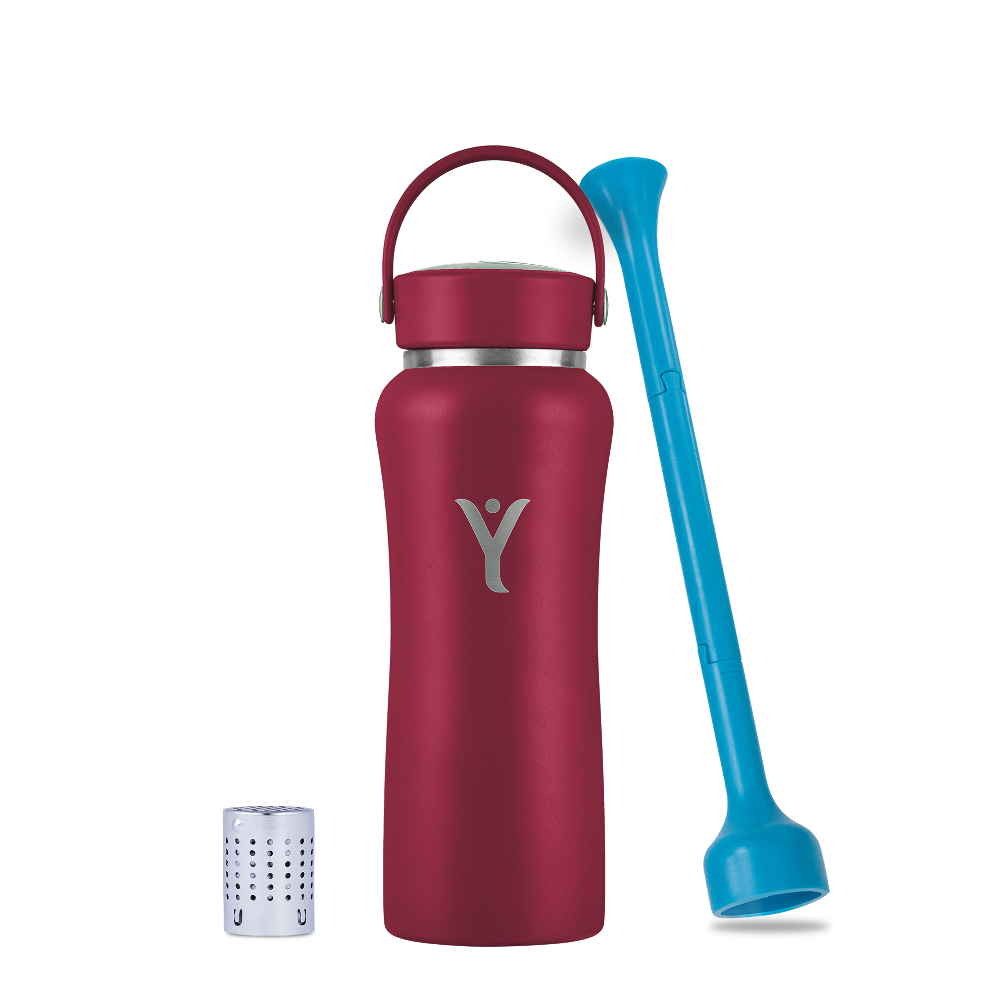 f-img, 25 oz DYLN Bottle Alkaline Water,color: Crimson Red