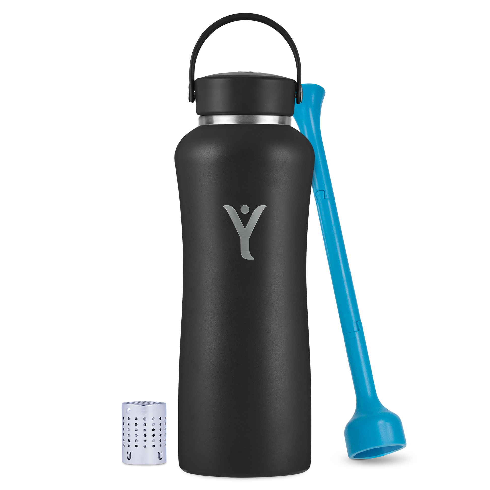 f-img, 40 oz Insulated DYLN Bottle, color: Black