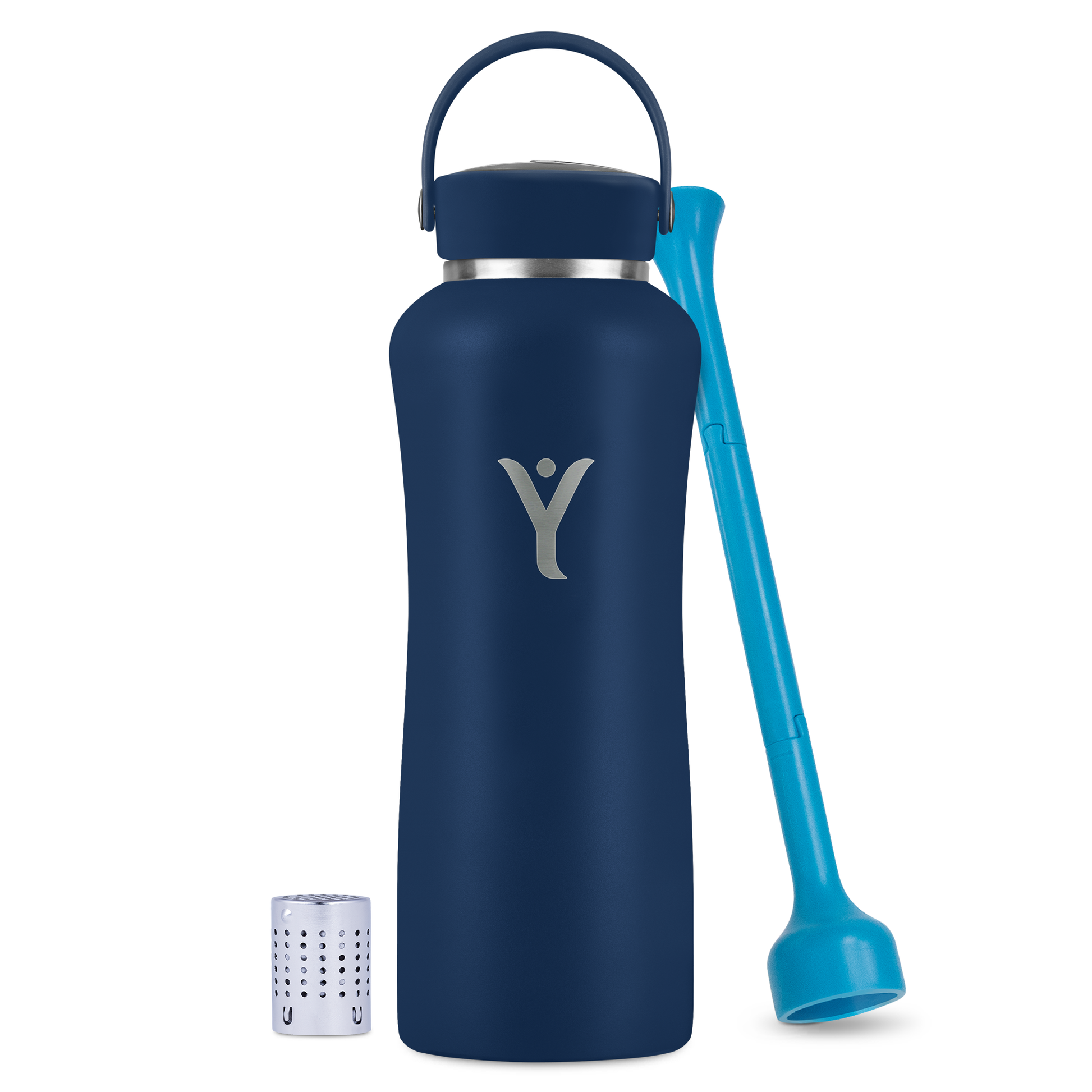 f-img, 40 oz Insulated DYLN Bottle, color: Galaxy Blue