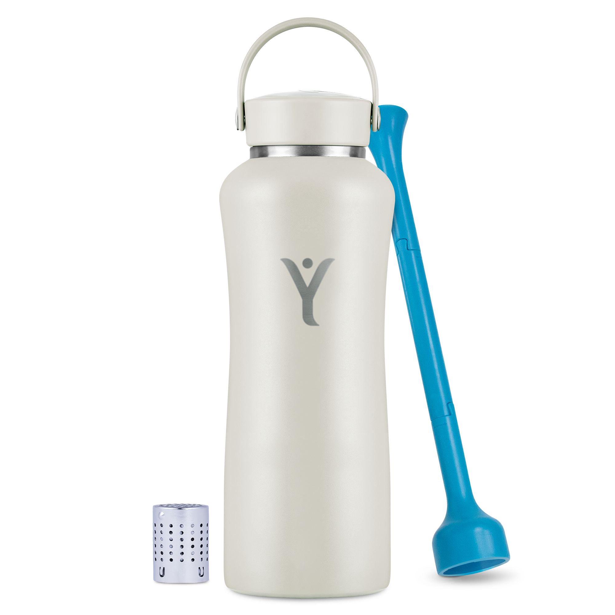 f-img, 40 oz Insulated DYLN Bottle, color: Pearl