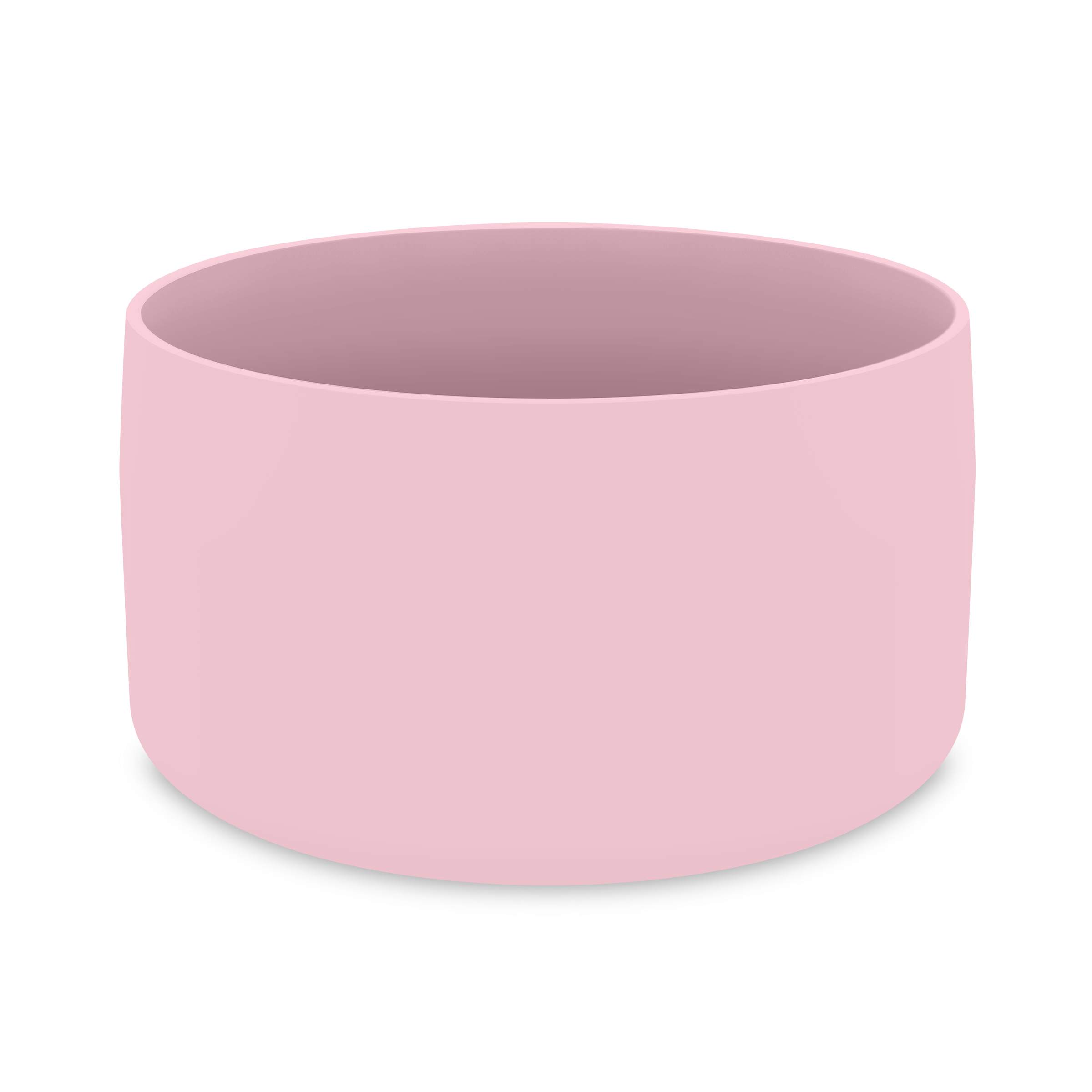 Large Silicon Bottom Guard, color:Rose Quartz